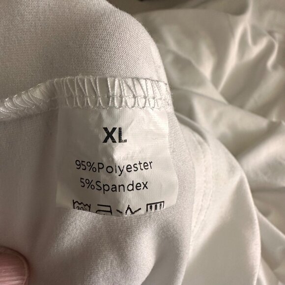 White Sleeveless Maxi Dress With Adjustable Spaghetti Straps XL - Picture 4 of 6